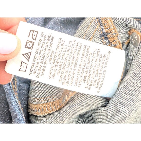 Rock & Republic Denim Rx Fever Pull On Slimming Skinny Ankle Dark Jeans Size 2 - Picture 4 of 9